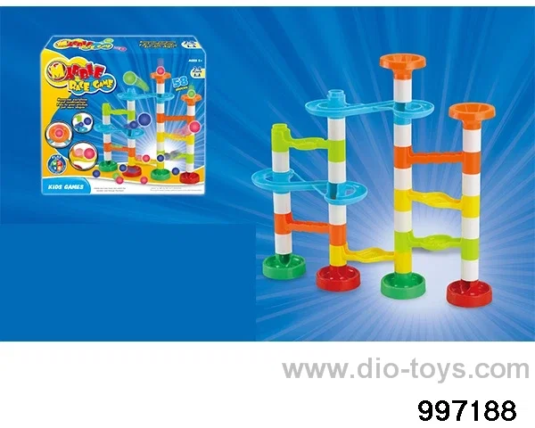 High-precision copyrighted track ball block (58pcs) in color box