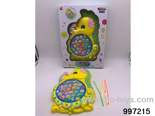 fishing toys set in window box