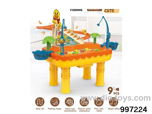 fishing toys set in color box