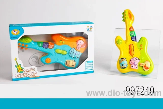 (GCC) Fun little Guitar yellow blue