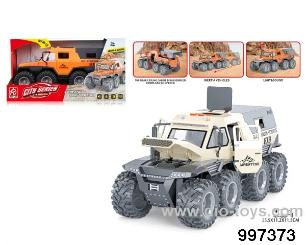 friction police car with light/sound
