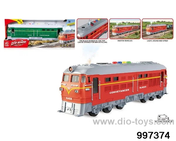 Friction Spray Train with light/sound