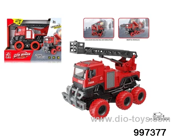 1:32 friction alloy transformer car