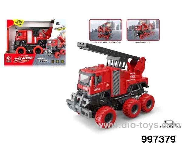 1:32 friction alloy transformer car