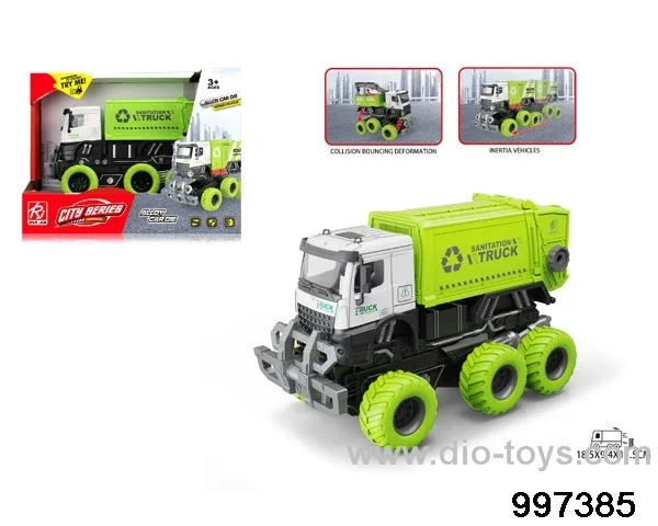 1:32 friction alloy transformer car