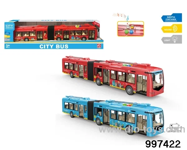 1:16 friction bus with light/sound