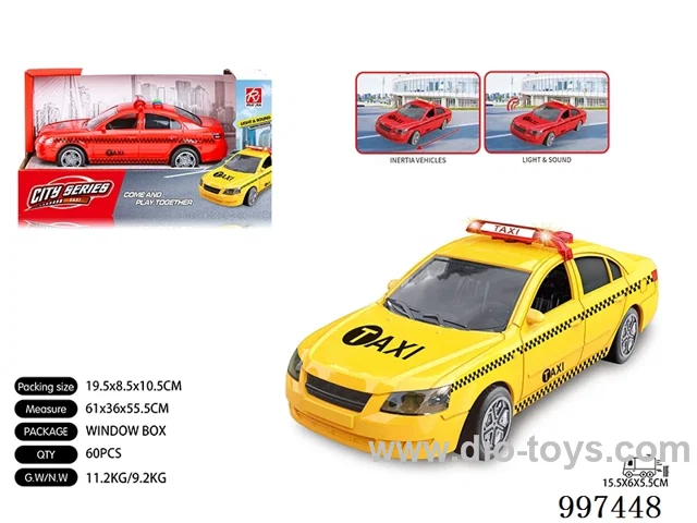 1:32 friction taxi with light/sound