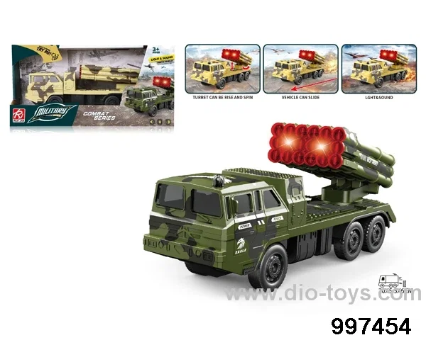 1:32 friction car with light/sound