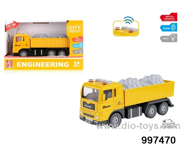 1:32 friction car with light/sound