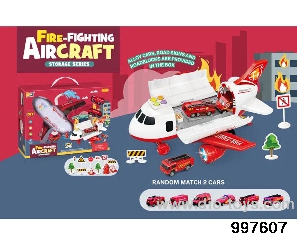 small-sized inertial storage airplane with sound and colorful lights