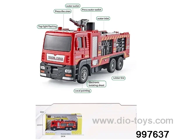 pull back fire truck