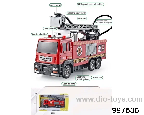 pull back fire truck