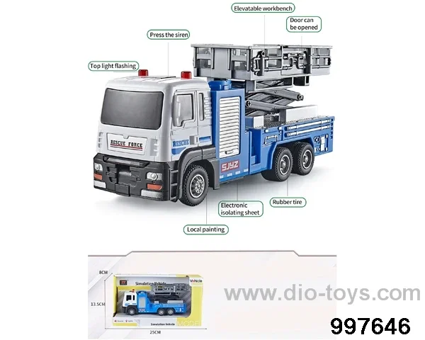 pull back fire truck