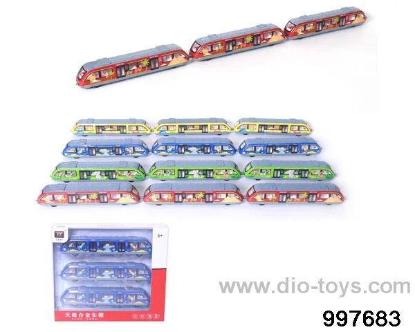 pull back alloy car W L/M