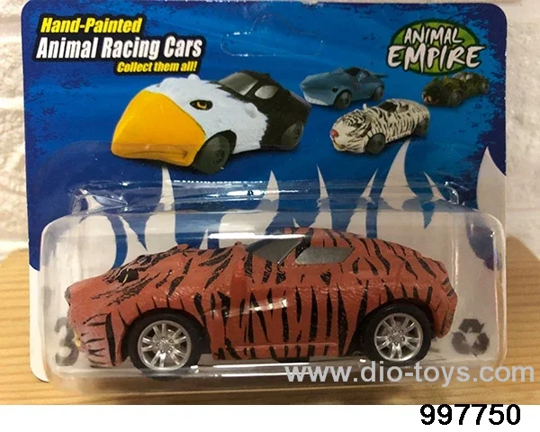 Inertia/resilience animal sports car - Bengal Tiger in Blister card