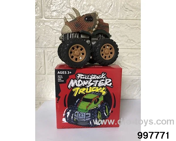 Pull Back Off-road - Triangular Dragon in color box