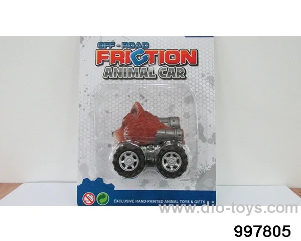 Inertia/Return Animal Car - Red Panda USA, Canada exclusive in Blister card
