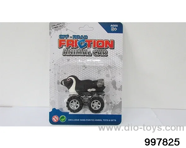 Inertia/return marine animal vehicle - Penguin USA, Canada exclusive in Blister card