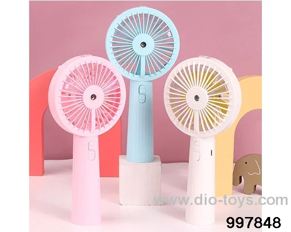Creative simple water replenisher spray fan in color box