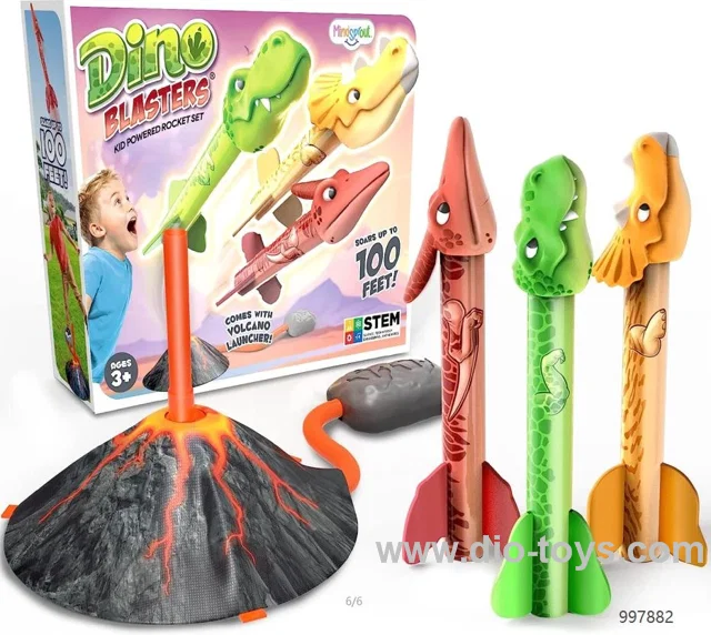 Dinosaur rocket Launcher outdoor toys