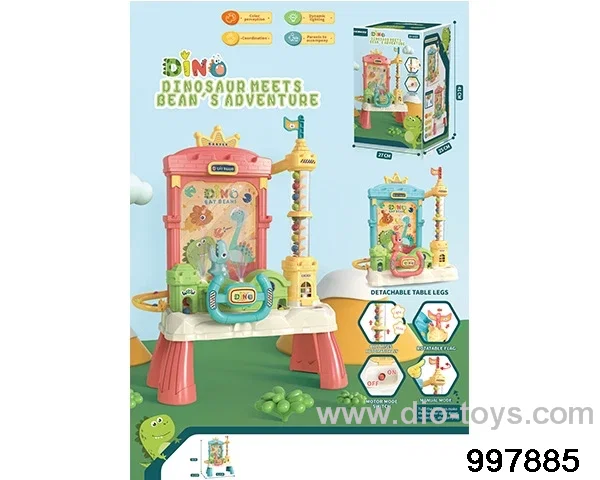 Dinosaur ball catcher in Hand box