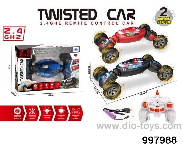 2.4G rc stunt car/include battery
