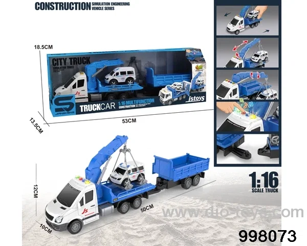 1:16 friction truck with light/music