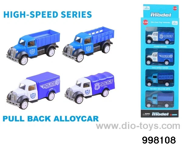 pull back alloy car