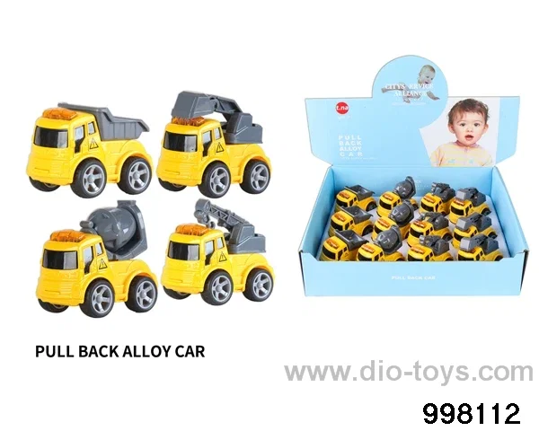 12pcs friction alloy car