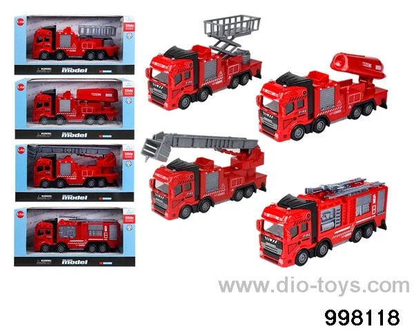 1:38 pull back alloy car