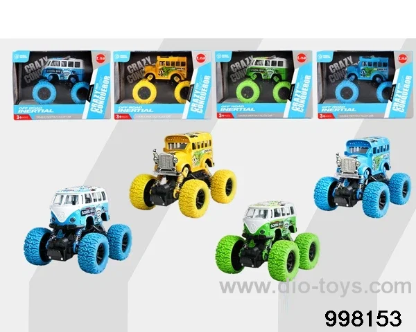 double pull back alloy car