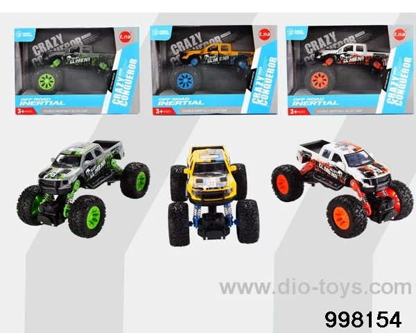 double pull back alloy car