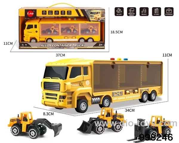 free wheel truck with 3pcs free wheel alloy car