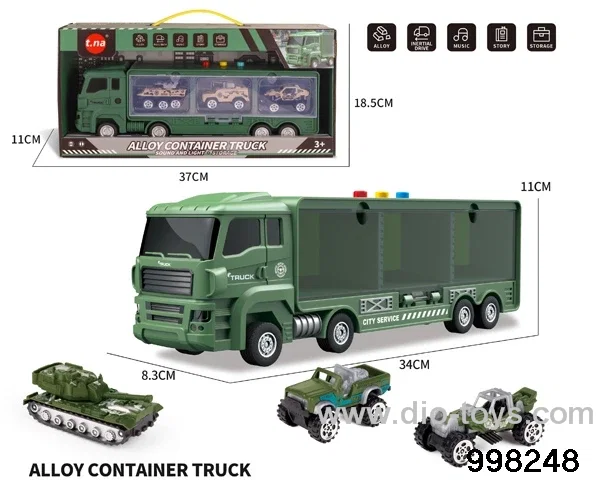 free wheel truck with 3pcs free wheel alloy car