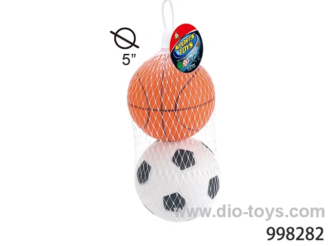 PU ball in net bag