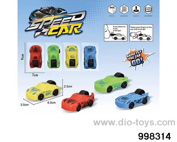 Fingertip car in opp bag