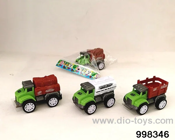 Huili cartoon farmer car in opp bag