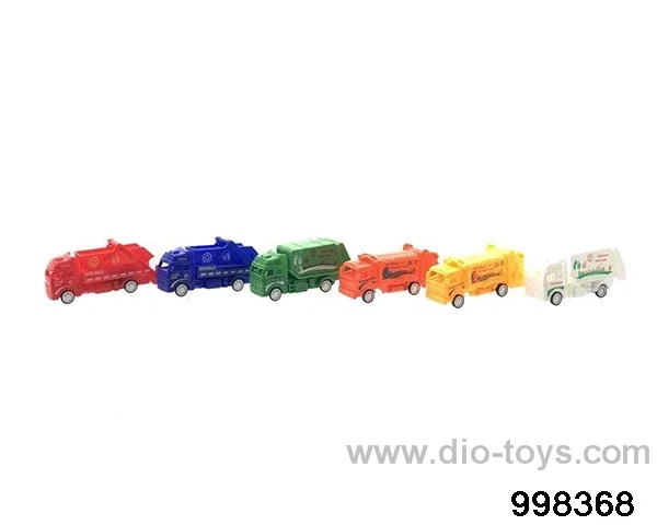 Environmental sanitation vehicle model of recoil pad printing in opp bag