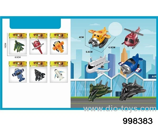 Aircraft (Return Force Function) Single Pack (CPC) in opp bag