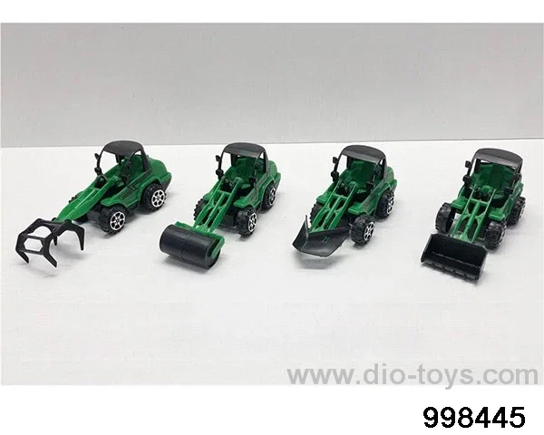 Huili car toy car children's toy Huili engineering car (four mixed) in opp bag