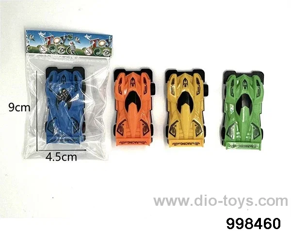 Return Force Simulation Racing 4-Color Mixed in opp bag