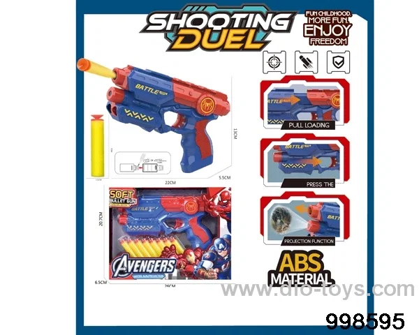 Soft bullet + projection gun