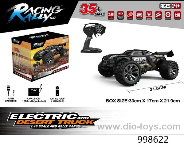 1:18 rc car/include battery