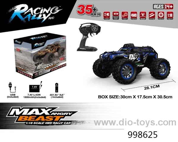 1:18 rc car/include battery