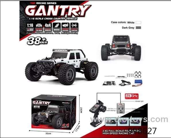 1:16 rc car/include battery/2 colors