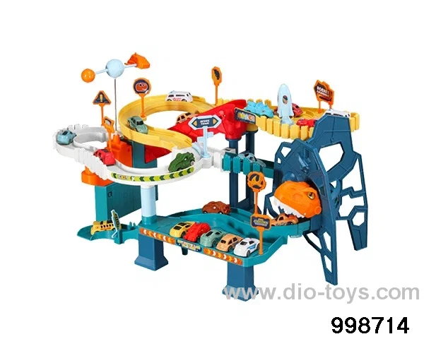 dinosaur space orbit with 4pcs car