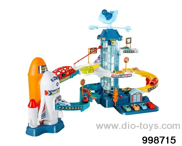 space shuttle orbit with 4pcs car