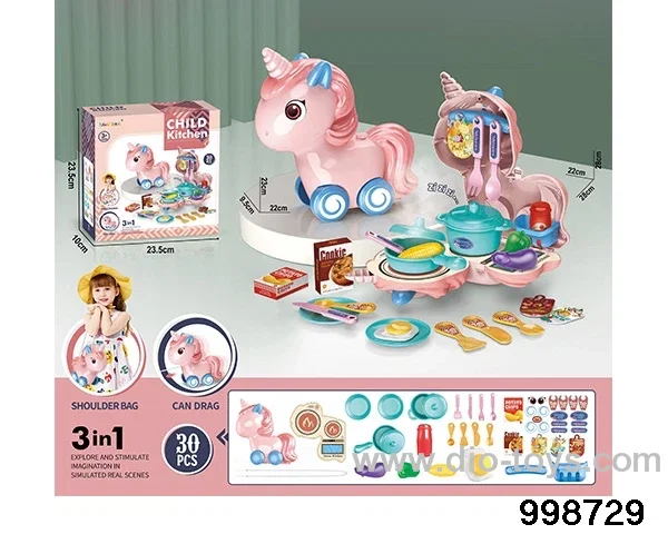Pony kitchen satchel in color box