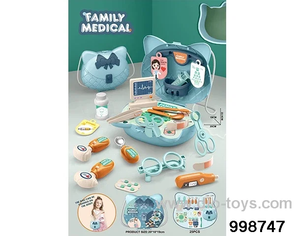 Medical equipment backpack in paper card