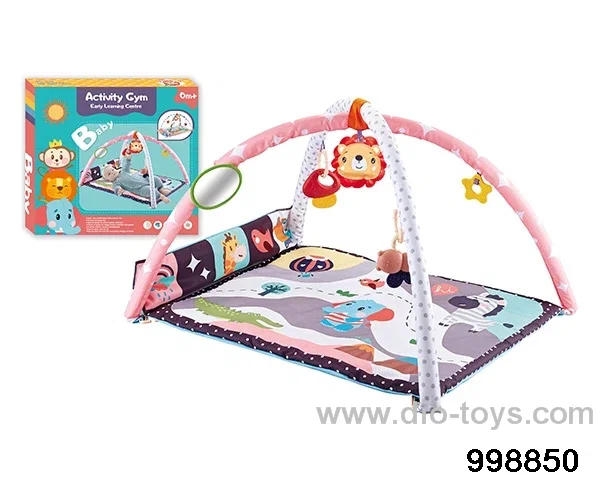 Infant early education puzzle game mat fitness blanket fitness frame in color box
